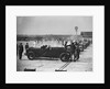 21.5 litre Benz of GK Clowes at a Surbiton Motor Club race meeting, Brooklands, Surrey, 1928 by Bill Brunell