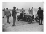 Bugatti at a Surbiton Motor Club race meeting, Brooklands, Surrey, 1928 by Bill Brunell
