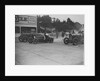 Fiat, Bugatti and Benz competing at a Surbiton Motor Club race meeting, Brooklands, Surrey, 1928 by Bill Brunell