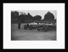 Delage of J Taylor and Bentley of Dudley Froy, Surbiton Motor Club race meeting, Brooklands, 1928 by Bill Brunell