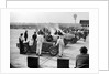 Cars on the start line, Surbiton Motor Club race meeting, Brooklands, Surrey, 1928 by Bill Brunell