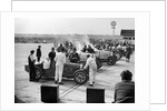 Cars on the start line, Surbiton Motor Club race meeting, Brooklands, Surrey, 1928 by Bill Brunell
