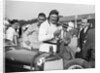 EL Bouts and his Sunbeam, Surbiton Motor Club race meeting, Brooklands, Surrey, 1928 by Bill Brunell