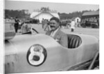 Tiny Scholefield with his Buick at a Surbiton Motor Club race meeting, Brooklands, Surrey, 1928 by Bill Brunell