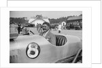 Tiny Scholefield with his Buick at a Surbiton Motor Club race meeting, Brooklands, Surrey, 1928 by Bill Brunell