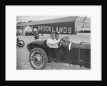 Coppa Florio type Sunbeam of EL Bouts, Surbiton Motor Club race meeting, Brooklands, Surrey, 1928 by Bill Brunell