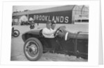 Coppa Florio type Sunbeam of EL Bouts, Surbiton Motor Club race meeting, Brooklands, Surrey, 1928 by Bill Brunell
