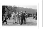 Motor racing meeting at Donington Park, Leicestershire, late 1930s by Bill Brunell
