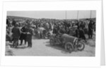 Raymond Mays' Bugatti Brescia and JS Chance's Enfield Allday, Porthcawl Speed Trials, Wales, 1922 by Bill Brunell