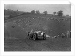 MG Magnette competing in the MG Car Club Rushmere Hillclimb, Shropshire, 1935 by Bill Brunell