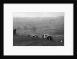 Triumph Southern Cross and MG Magnette at the MG Car Club Rushmere Hillclimb, Shropshire, 1935 by Bill Brunell