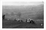 Triumph Southern Cross and MG Magnette at the MG Car Club Rushmere Hillclimb, Shropshire, 1935 by Bill Brunell