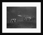 MG PA and MG J type competing in the MG Car Club Rushmere Hillclimb, Shropshire, 1935 by Bill Brunell