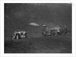 MG PA and MG J type competing in the MG Car Club Rushmere Hillclimb, Shropshire, 1935 by Bill Brunell