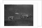 MG PA and MG J type competing in the MG Car Club Rushmere Hillclimb, Shropshire, 1935 by Bill Brunell