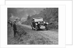 Riley Alpine Six of CJS Montague-Johnson at the MCC Sporting Trial, Litton Slack, Derbyshire, 1930 by Bill Brunell