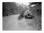Lagonda of JS Hathaway competing in the MCC Sporting Trial, 1930 by Bill Brunell
