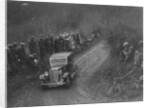 Standard saloon of HF Deane competing in the MCC Lands End Trial, 1935 by Bill Brunell