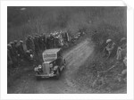 Standard saloon of HF Deane competing in the MCC Lands End Trial, 1935 by Bill Brunell