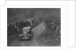 Standard saloon of HF Deane competing in the MCC Lands End Trial, 1935 by Bill Brunell