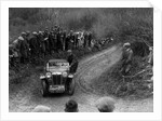 MG PA of CJ Simon competing in the MCC Lands End Trial, 1935 by Bill Brunell