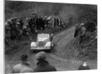 Hillman Aero Minx of V Wherry competing in the MCC Lands End Trial, 1935 by Bill Brunell