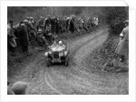Austin Ulster of TB Raban competing in the MCC Lands End Trial, 1935 by Bill Brunell
