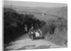 990 cc AJS and sidecar of M Laidlaw at the MCC Lands End Trial, Beggars Roost, Devon, 1936 by Bill Brunell