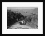 990 cc AJS and sidecar of M Laidlaw at the MCC Lands End Trial, Beggars Roost, Devon, 1936 by Bill Brunell