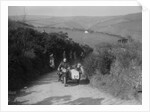 990 cc AJS and sidecar of M Laidlaw at the MCC Lands End Trial, Beggars Roost, Devon, 1936 by Bill Brunell