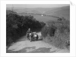 497 cc Ariel and sidecar of R Newman at the MCC Lands End Trial, Beggars Roost, Devon, 1936 by Bill Brunell