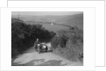 497 cc Ariel and sidecar of R Newman at the MCC Lands End Trial, Beggars Roost, Devon, 1936 by Bill Brunell
