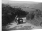 499 cc Rudge-Whitworth and sidecar of E Travers, MCC Lands End Trial, Beggars Roost, Devon, 1936 by Bill Brunell