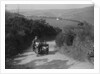 499 cc Rudge-Whitworth and sidecar of E Travers, MCC Lands End Trial, Beggars Roost, Devon, 1936 by Bill Brunell