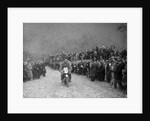 347 cc AJS of RW Cassam competing in the MCC Lands End Trial, Beggars Roost, Devon, 1936 by Bill Brunell