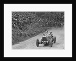 Vauxhall 30/98 competing in the Shelsley Walsh Amateur Hillclimb, Worcestershire, 1929 by Bill Brunell