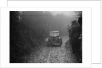 Austin 7 of HC Jacobs competing in the MCC Exeter Trial, Meerhay, Dorset, 1930 by Bill Brunell