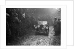 Triumph of BA Roy competing in the MCC Exeter Trial, 1930 by Bill Brunell