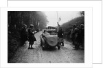 Morris Minor of KC McGuffie competing in the MCC Exeter Trial, Blackhill, Dorset, 1930 by Bill Brunell