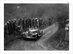 Talbot 105 of HA Nash competing in the MCC Lands End Trial, 1935 by Bill Brunell