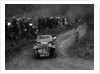 Singer Le Mans of J Eason-Gibson competing in the MCC Lands End Trial, 1935 by Bill Brunell