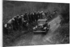 Ford V8 of DJC Palmer competing in the MCC Lands End Trial, 1935 by Bill Brunell