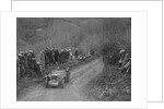 MG PA of Jack Bastock of the Cream Cracker Team competing in the MCC Lands End Trial, 1935 by Bill Brunell