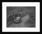 Standard saloon of AJ Borkett competing in the MCC Lands End Trial, 1935 by Bill Brunell