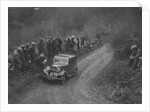 Standard saloon of AJ Borkett competing in the MCC Lands End Trial, 1935 by Bill Brunell