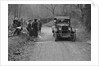 Kittu Brunell watching a Donnet competing in the Sunbeam Motor Car Club Bognor Trial, 1929 by Bill Brunell