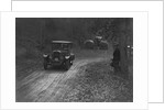 Hillman 11 saloon competing in the Sunbeam Motor Car Club Bognor Trial, 1929 by Bill Brunell