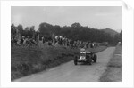 MG competing in the Shelsley Walsh Hillclimb, Worcestershire, 1935 by Bill Brunell
