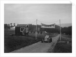 ERA of Raymond Mays at the finishing line of the Shelsley Walsh Hillclimb, Worcestershire, 1935 by Bill Brunell