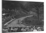 Ford V8 saloon competing in the Shelsley Walsh Hillclimb, Worcestershire, 1935 by Bill Brunell